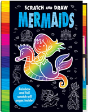 Scratch And Draw Mermaids - Scratch Art Activity Book - Preview