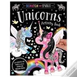 Capa do artigo Scratch And Sparkle Unicorns Activity Book