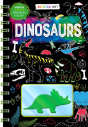 Scratch & Colour: Dinosaurs - Preview