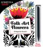 Scratch & Create Folk Art Flowers - Preview