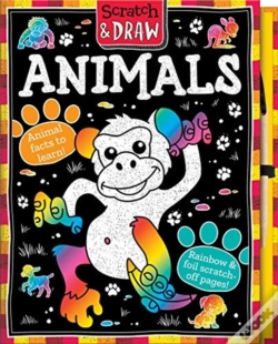 Capa do artigo Scratch & Draw Animals - Scratch Art Activity Book