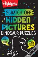 Scratch-Off Hidden Pictures Dinosaur Puzzles