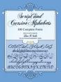 Script And Cursive Alphabets - Preview