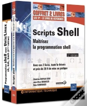 Capa do artigo Scripts Shell ; Maîtrisez La Programmation Shell (3e Édition)