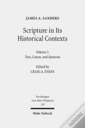 Capa do artigo Scripture In Its Historical Contexts