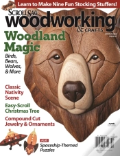 Capa do artigo Scroll Saw Woodworking & Crafts Issue 81 Winter 2020