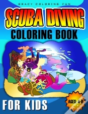 Capa do artigo Scuba Diving Coloring Book For Kids Ages 4-8