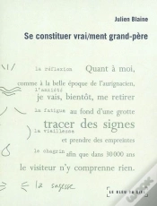 Capa do artigo Se Constituer Vraiment Grand-Pere