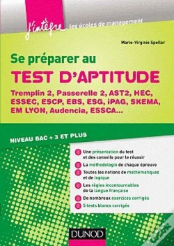Capa do artigo Se Preparer Aux Tests D'Aptitude  Tremplin 2, Passerelle 2, Ast2, Hec, Essec, Escp