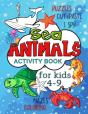 Sea Animals Activity Book For Kids 4-9 - Preview