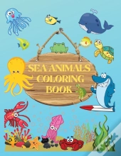 Sea Animals Coloring Book: Large Print C