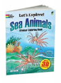 Sea Animals Sticker Coloring Book - Preview
