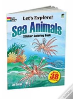 Capa do artigo Sea Animals Sticker Coloring Book
