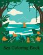Sea Coloring Book - Preview