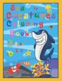 Sea Creatures Coloring Book Ages 2-6 - Preview