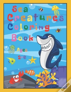 Capa do artigo Sea Creatures Coloring Book Ages 2-6