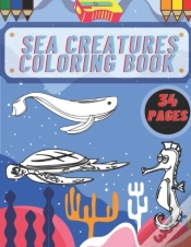 Capa do artigo Sea Creatures Coloring Book