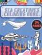 Sea Creatures Coloring Book - Preview