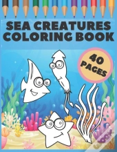 Sea Creatures Coloring Book