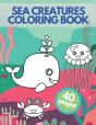 Sea Creatures Coloring Book - Preview