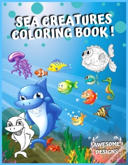 Capa do artigo Sea Creatures Coloring Book