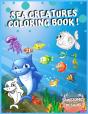 Sea Creatures Coloring Book - Preview
