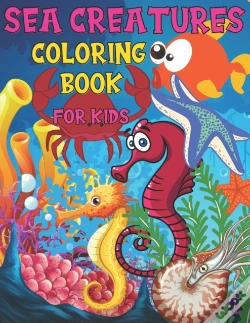Capa do artigo Sea Creatures Coloring Book For Kids
