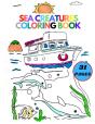 Sea  Creatures Coloring Book - Preview