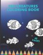 Sea Creatures Coloring Book - Preview
