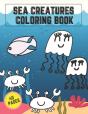Sea Creatures Coloring Book - Preview