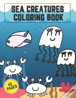 Capa do artigo Sea Creatures Coloring Book