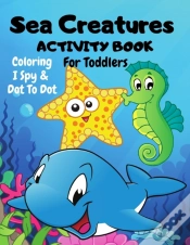 Capa do artigo Sea Creatures Dot To Dot, I Spy & Coloring Activity Book For Toddlers