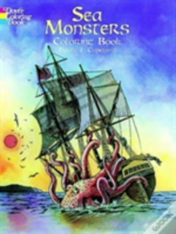 Capa do artigo Sea Monsters Colouring Book