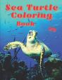 Sea Turtle Coloring Book - Preview