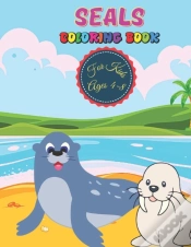 Capa do artigo Seals Coloring Book For Kids Ages 4-8