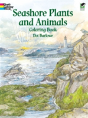 Seashore Plants And Animals Coloring Book - Preview