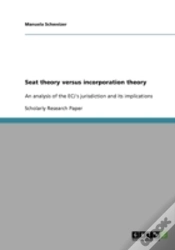 Capa do artigo Seat Theory Versus Incorporation Theory