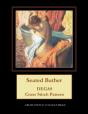 Seated Bather: Degas Cross Stitch Patter - Preview