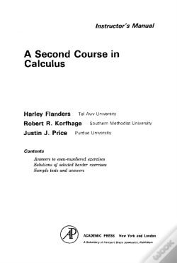 Capa do artigo Second Course In Calculus