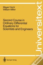Second Course In Ordinary Differential Equations For Scientists And Engineers