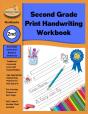 Second Grade Print Handwriting Workbook With Traditional Horizontal Lines And Dotted Midline - Preview