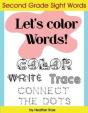 Second Grade Sight Words - Preview