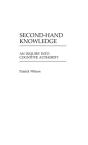 Second-Hand Knowledge - Preview