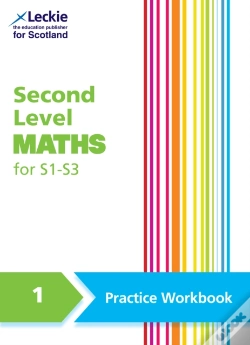Capa do artigo Second Level Maths Practice Workbook 1 For S1 Â€“ S3
