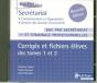 Secretariat Bac Pro 1re Et Terminale Professionnelles Corriges Et Fichiers Eleves Des T.1 Et 2 Cd-Rom - Preview