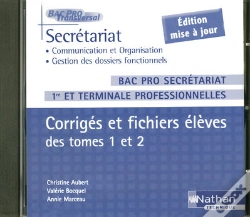 Capa do artigo Secretariat T.1/2 Bpro Secretariat 1re Et Terminale Professionnelles Cdr