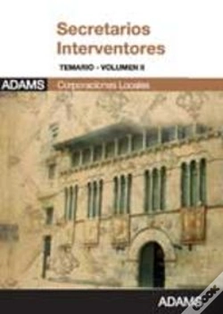 Capa do artigo Secretarios Interventores, Administración Local. Temario 2