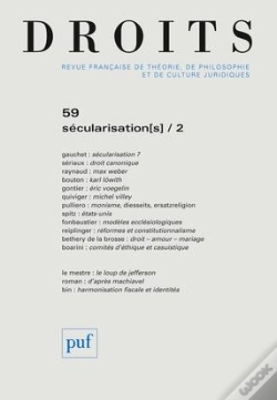 Capa do artigo Sécularisations / 2