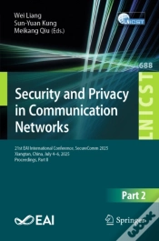 Capa do artigo Security And Privacy In Communication Networks