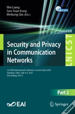 Capa do artigo Security And Privacy In Communication Networks